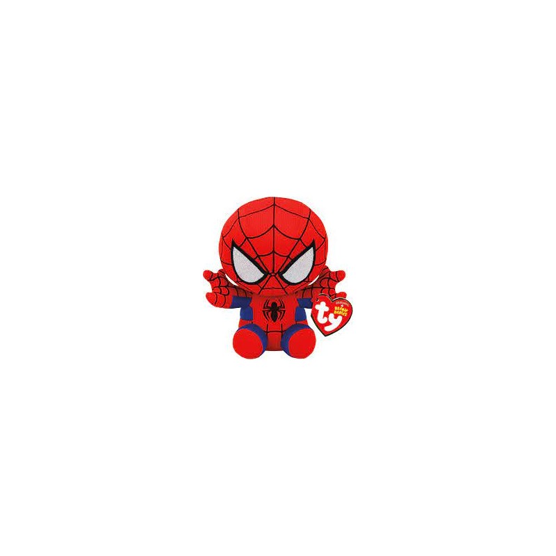 Peluche TY - Peluche 15 cm - Spiderman