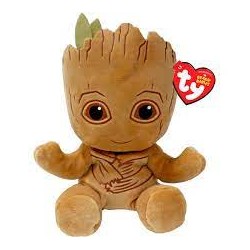 Peluche TY - Peluche 15 cm - Marvel - Groot