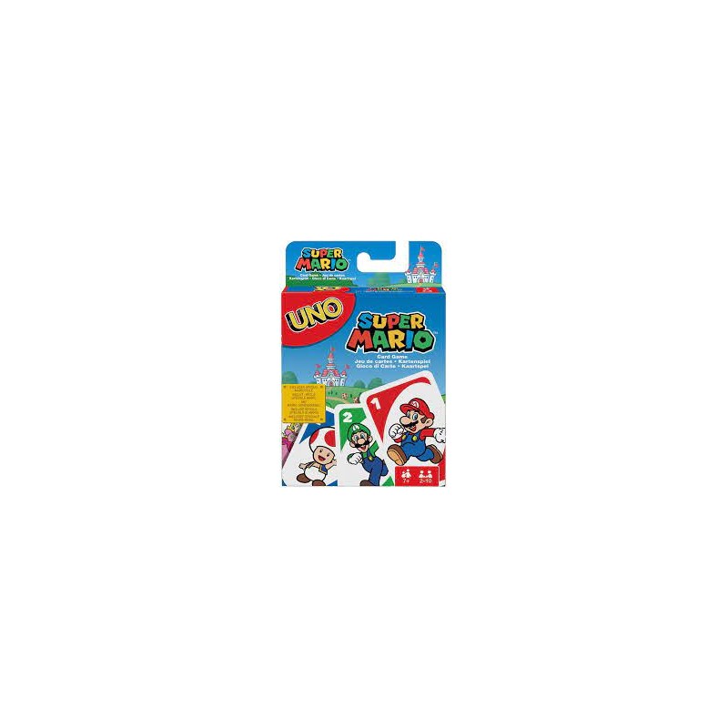 Mattel - Jeu de société - UNO Super Mario