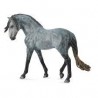 DAM - Figurine de collection - Collecta - Chevaux - Cheval étalon andalou dark dapple grey