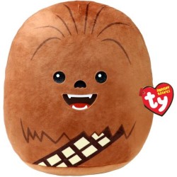 Peluche TY - Coussin 20 cm - Star Wars - Chewbacca