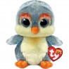 Peluche TY - Peluche 15 cm - Fisher le pingouin