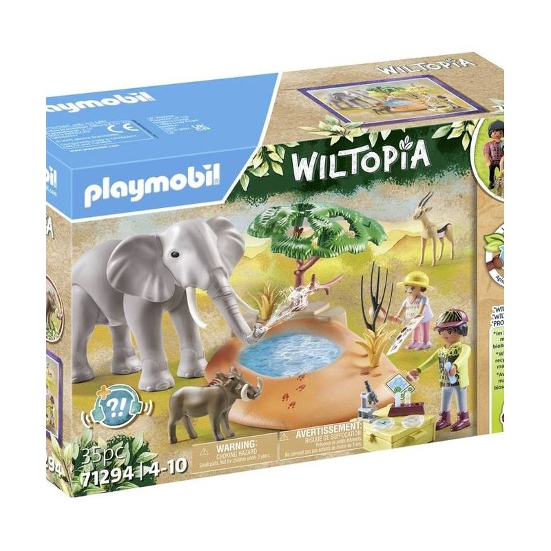 Playmobil - 71294 - Wiltopia - Explorateurs et animaux de la savane