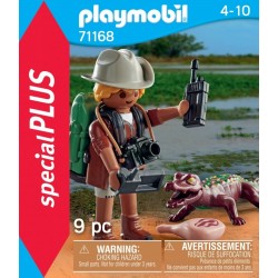 Playmobil - 71168 - Spécial plus - Explorateur et alligator