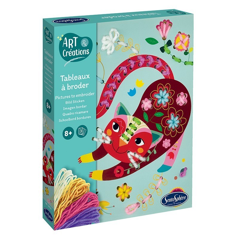 Sentosphère - 20550 - Loisirs créatifs - Tableaux à broder