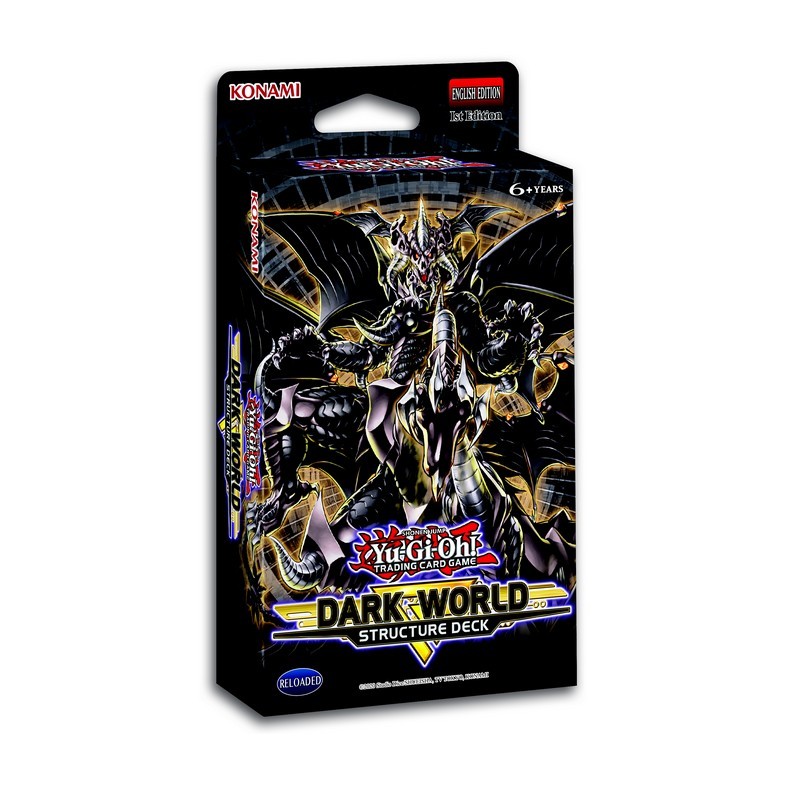 Jeu de cartes à collectionner - Deck Yu Gi Oh - Deck Le Monde ténébreux