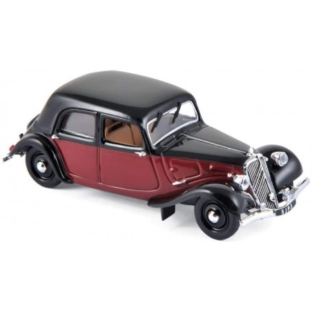 Norev - Véhicule miniature - Citroën Ville 1935 - Dark Red et Black Citroen Traction 11