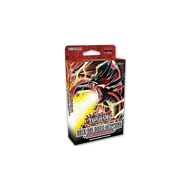 Jeu de cartes à collectionner - Deck Yu Gi Oh - Deck des Dieux égyptiens Slifer