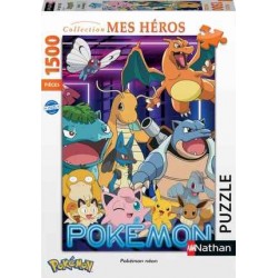 Nathan - Puzzle 1500 pièces - Pokémon néon