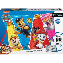 Nathan - Puzzle 60 pièces - La Pat'Patrouille colorée