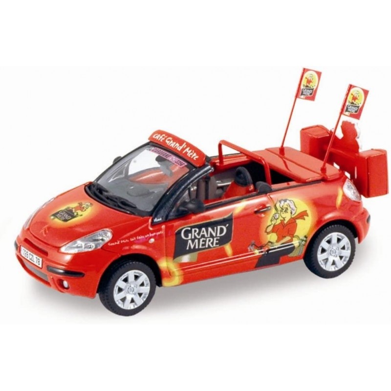 Norev - Véhicule miniature - Citroën C3 Pluriel Café Grand Mère - TDF 2004