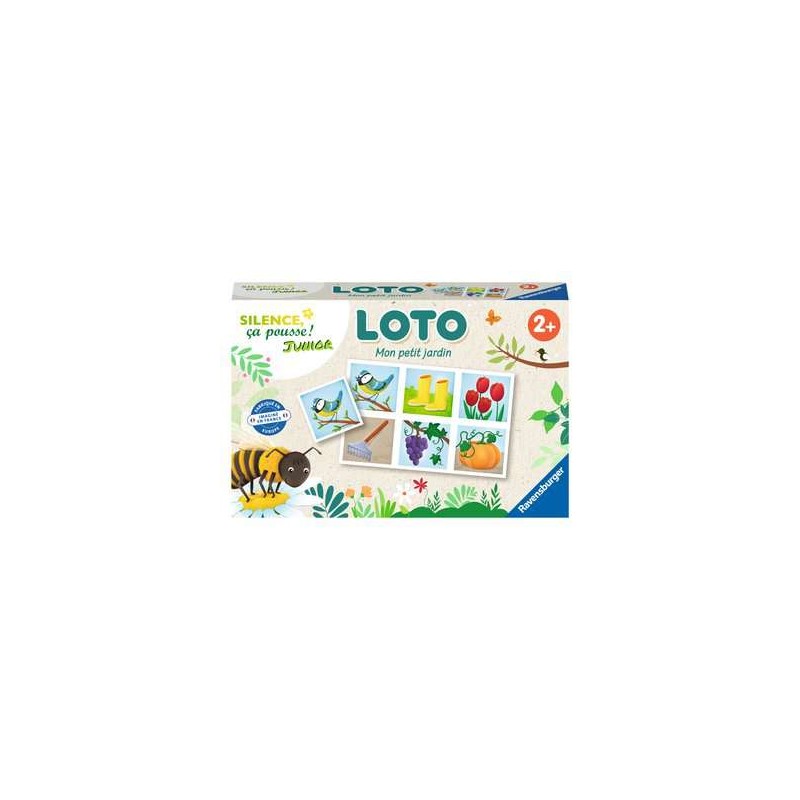 Ravensburger - Loto - Silence ça pousse Junior