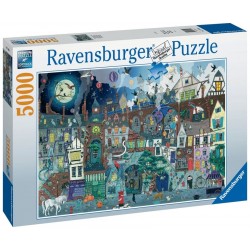 Ravensburger - Puzzle 5000 pièces - La rue fantastique