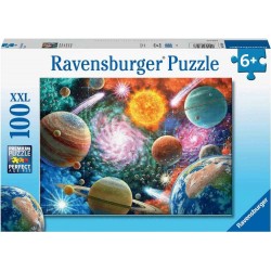 Ravensburger - Puzzle 100 pièces XXL - Étoiles et planètes