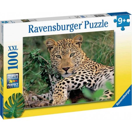 Ravensburger - Puzzle 100 pièces XXL - Vio le léopard