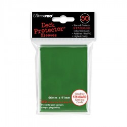 Ultra Pro - Sleeves - Paquet de 50 protèges cartes format standard - Vert