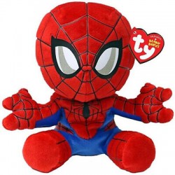 Peluche TY - Peluche 15 cm - Marvel - Spiderman
