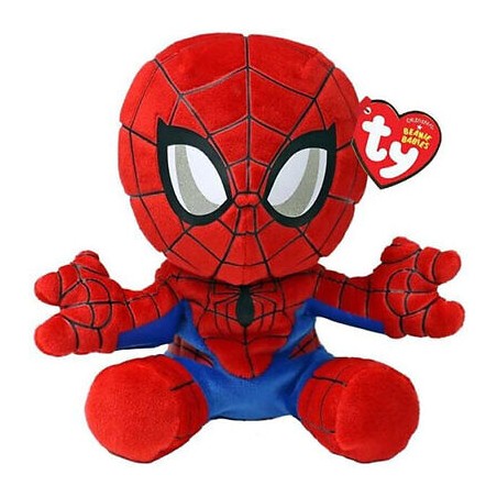 Peluche TY - Peluche 15 cm - Marvel - Spiderman