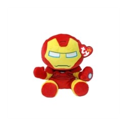 Peluche TY - Peluche 15 cm - Marvel - Iron Man