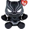 Peluche TY - Peluche 15 cm - Marvel - Black Panther