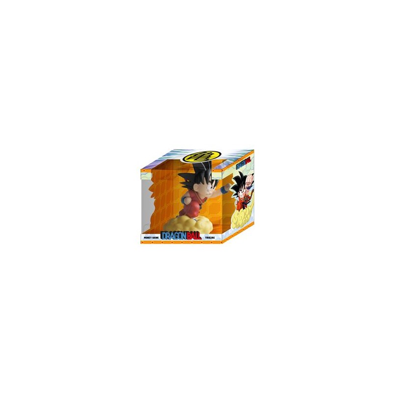 Plastoy - Figurine - 80108 - Tirelire - Dragon Ball - Son Goku sur le nuage magique