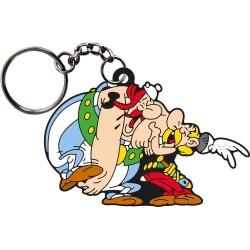 Plastoy - Figurine - 55003 - Porte clés - Astérix et Obélix la rigolade