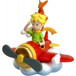 Plastoy - Figurine - 40453 - Le Petit Prince et le renard en avion