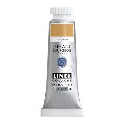 Lefranc Bourgeois - Beaux arts - Gouache extra fine - Ocre jaune - 14ml