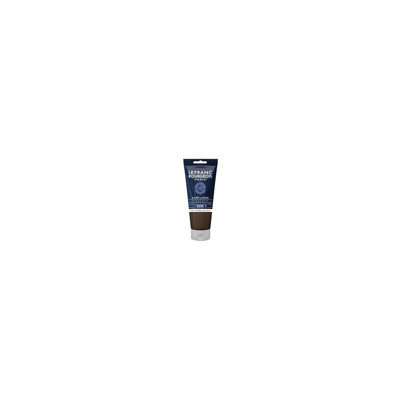 Lefranc Bourgeois - Acrylique fine - Terre d'ombre naturelle - 80ml