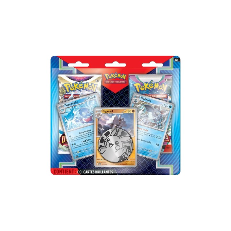Pokemon - Jeu de cartes à collectionner - Pack promo 2 boosters