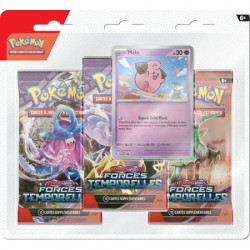 Pokemon - Jeu de cartes à collectionner - Pack de 3 boosters Forces temporelles