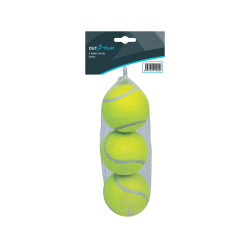 Sac de 3 balles de tennis