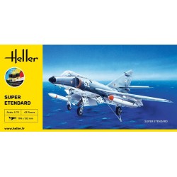 Heller - Maquette - Starter Kit - Avion - Dassault Super Etendard