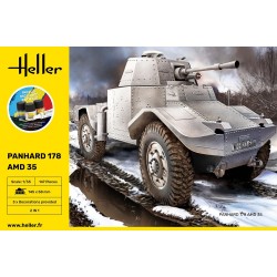 Heller - Maquette - Starter Kit - Char - Panhard 178