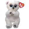 Peluche TY - Peluche 15 cm - Wuzzi l'ours polaire