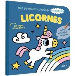 Auzou - Mes premiers coloriages - licornes