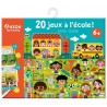 Auzou - Ma pochette de jeux - 20 jeux à l'école