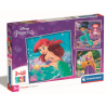 Clementoni - Puzzle 3x48 pièces - Princess