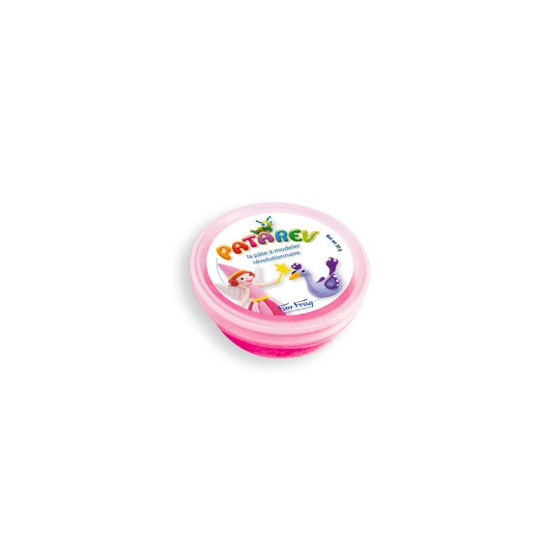Sentosphère - Loisirs créatifs - Pot de patarev - Rose fluo - 30g