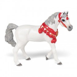 Papo - Figurine - 51568 - Chevaux, poulains et poneys - Cheval Arabe blanc en tenue de parade