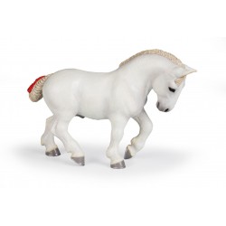 Papo - Figurine - 51567 - Chevaux, poulains et poneys - Percheron blanc