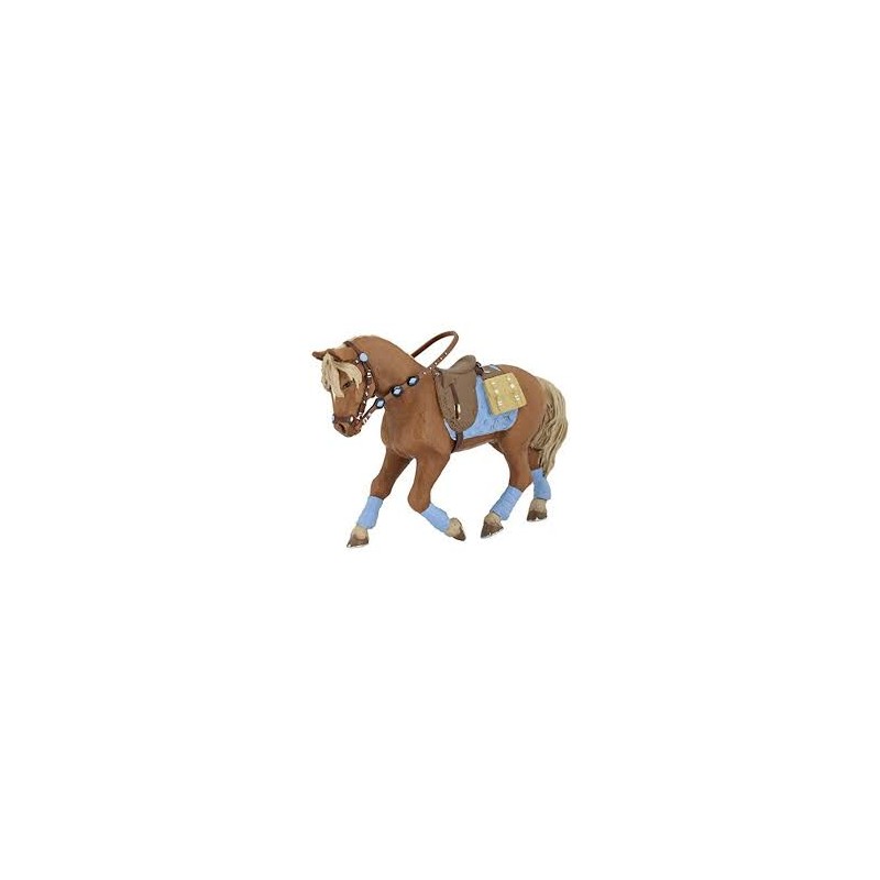 Papo - Figurine - 51544 - Chevaux, poulains et poneys - Cheval du jeune cavalier