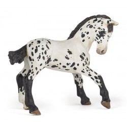 Papo - Figurine - 51540 - Chevaux, poulains et poneys - Poulain appaloosa noir