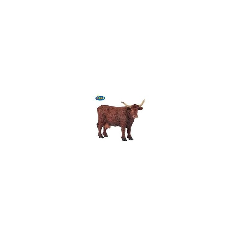Papo - Figurine - 51042 - La vie à la ferme - Vache salers