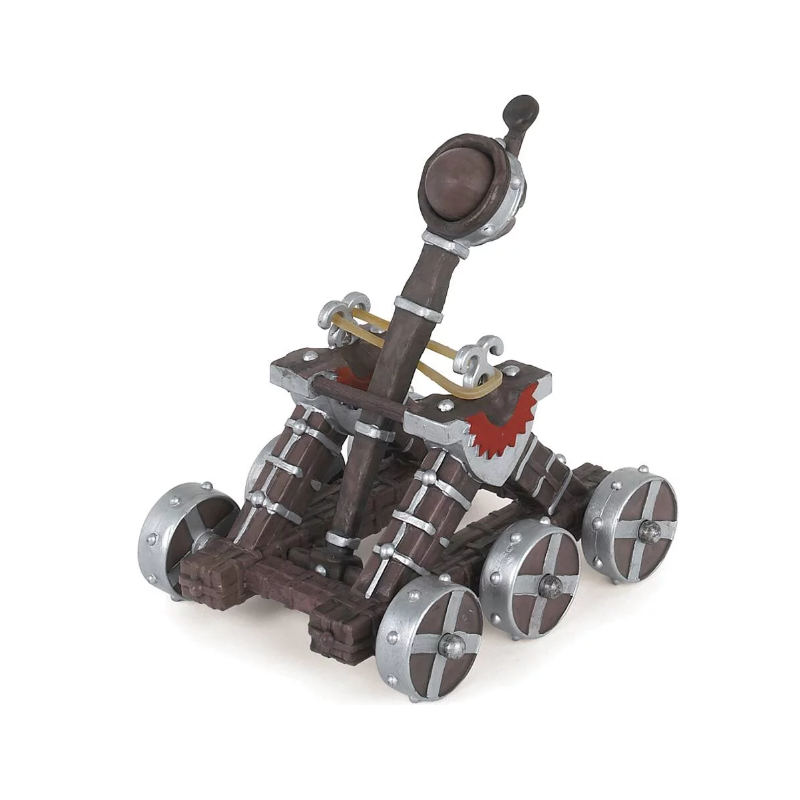 Papo - Figurine - 39345 - Médiéval fantastique - Catapulte rouge
