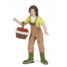 Papo - Figurine - 39219 - La vie à la ferme - Fermière au panier