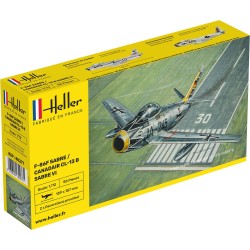 Heller - Maquette - Avion - F-86F Sabre Canadair CL-13B