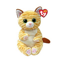 Peluche TY - Peluche 15 cm - Mango le chat