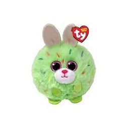 Peluche TY - Puffies 10 cm - Kiwi le lapin de Pâques