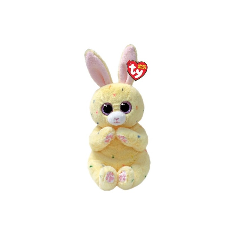 Peluche TY - Peluche 15 cm - Cream le lapin de Pâques